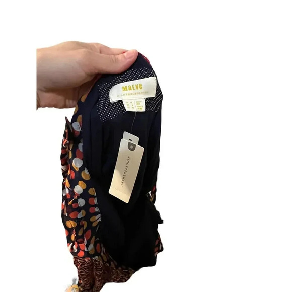 Anthropologie Maeve Frannie Sweetheart Maxi Dress Size 8 NWT - Picture 8 of 11